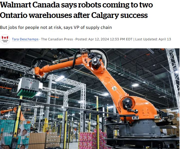 Mujin is proud to contribute to Walmart Canada’s adoption of automation
